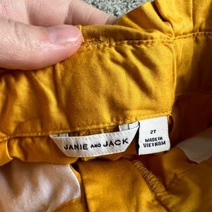 Janie and Jack belted palazzo pants